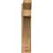 Ekena Millwork Imperial Slat Smooth Outlooker, Western Red Cedar, 7 1/2"W x 32"D x 38"H OUT08X32X38IMP06SWR - alternate 3